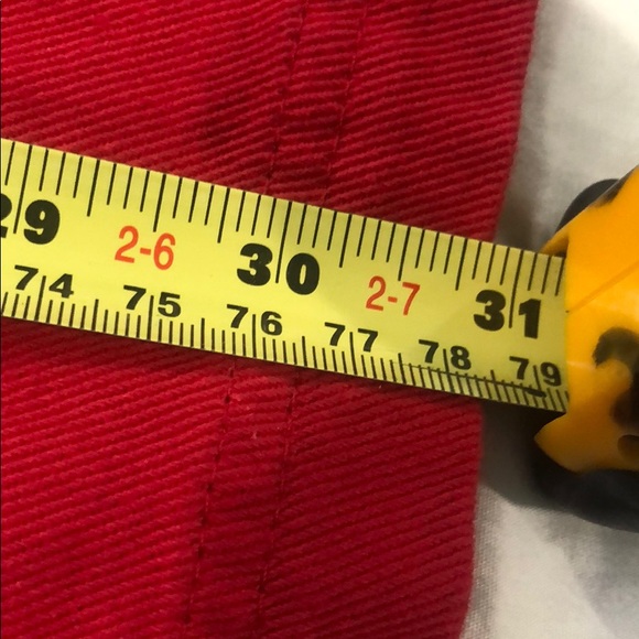 SOLD || REPOSH - NEW red overalls forever 21 - Picture 13 of 13